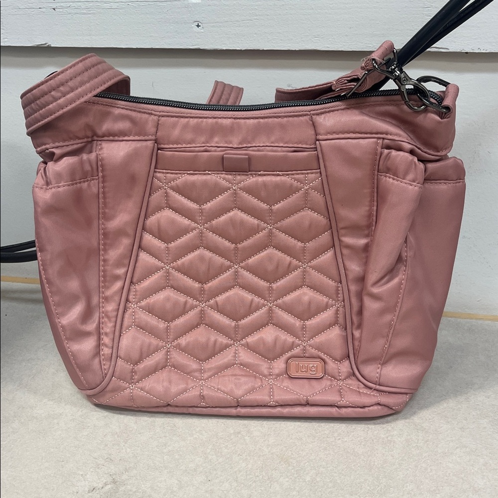 Lug Bag - Pink Quilted Mini Shuffle SE Crossbody Bag - Picture 11 of 11